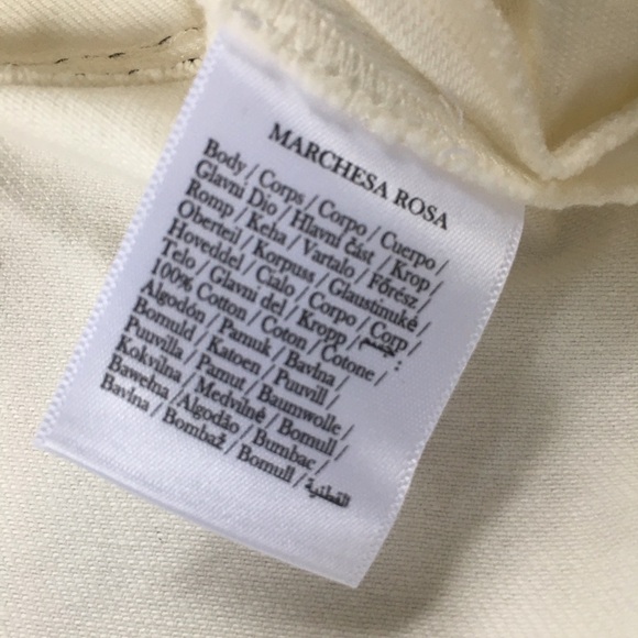 NWT MARCHESA Embelia Denim Corset-Style Midi Dress - Picture 16 of 16